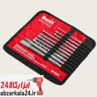 ست مته و قلم چهار شیار 10 عددی RH-5048