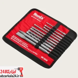 ست مته و قلم چهار شیار 10 عددی RH-5048